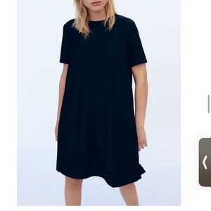 Zara Faux Suede Dress NWT